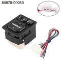Master Power Mirror Switch Abs Plastic Auto Part Black High Quality