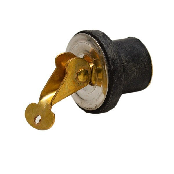 Boat Baitwell Livewell Plug Brass 3/4 Inch