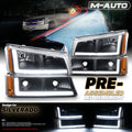 DRL Light Bar with 6000K LED Bulb for 03-07 Silverado