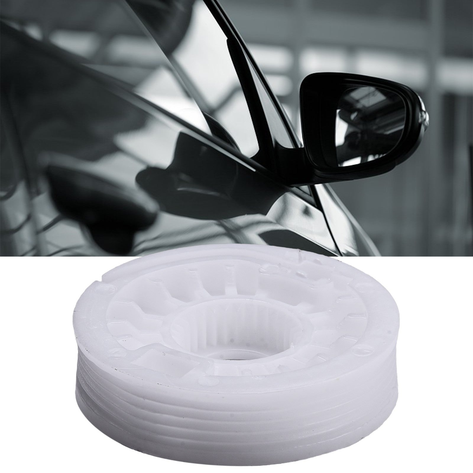 White Plastic For Window Regulator Repair Kit For Hyundai Rear Left