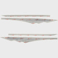 Triton Boat Brand Decal 210067 Red White Black by Triton