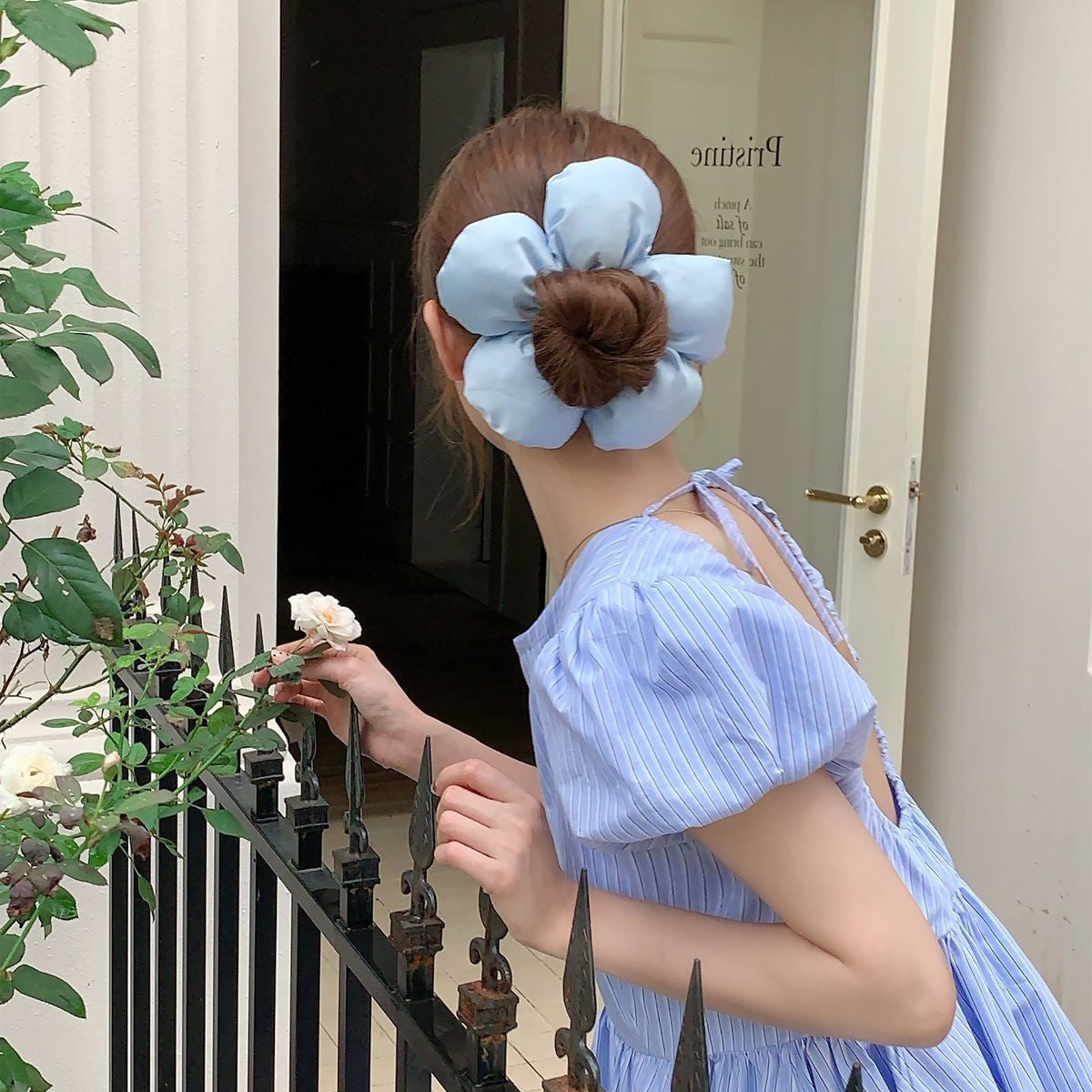 Lightweight Hair Scrunchies Bow