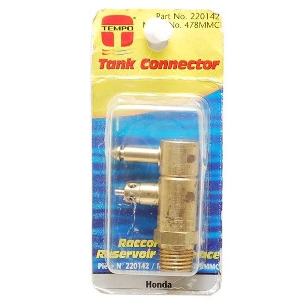 Tempo Honda Boat Fuel Line Connector 220142 by Tempo