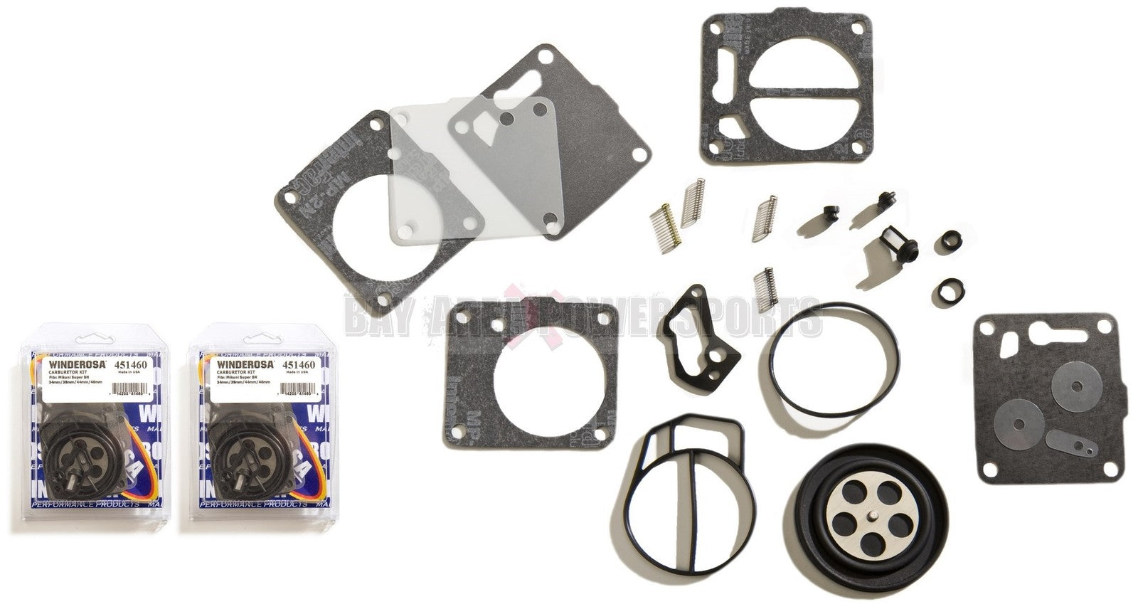 Seadoo Twin Carburetor Rebuild Kit for SPX XP HX GSX GTX by Sea Doo