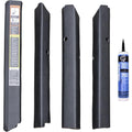 Amss4150 Qwik Fit Corner Post Kit, Black Vinyl