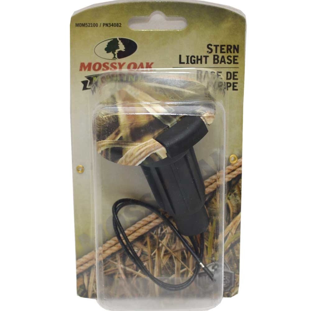 Mossy Oak Boat Light Base MOM52100 2-Pin Shadow Grass Camouflage by Mossy Oak