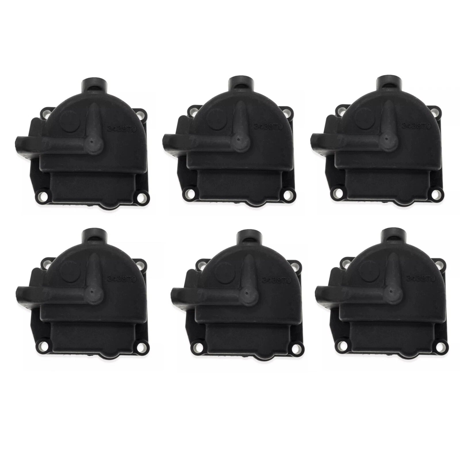 6 New Omc Johnson Evinrude Carburetor Float Bowl Chamber Replace