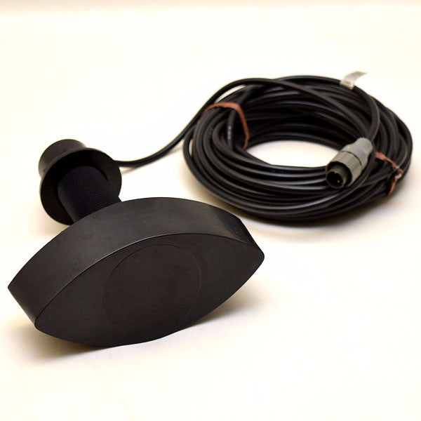 Lowrance Boat Thru Hull Transducer 00-0090-38 1 1/4 Inch Black by Lowrance