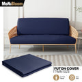 Twin Size Navy Blue Futon Cover