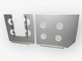 Boat Rod Storage, 4 Rod, , Marine Mountable, White | Hook & Hull Co
