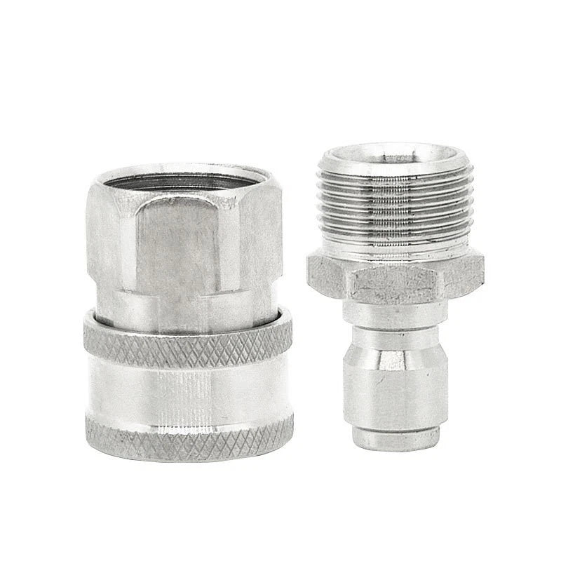 Stainless Steel 3/8 Inch Quick Connect Spout Adapter For 200bar