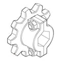 Sprocket 1970248c1-s Fits Case 1688 2144 2166 2188 2344 2366 615 715