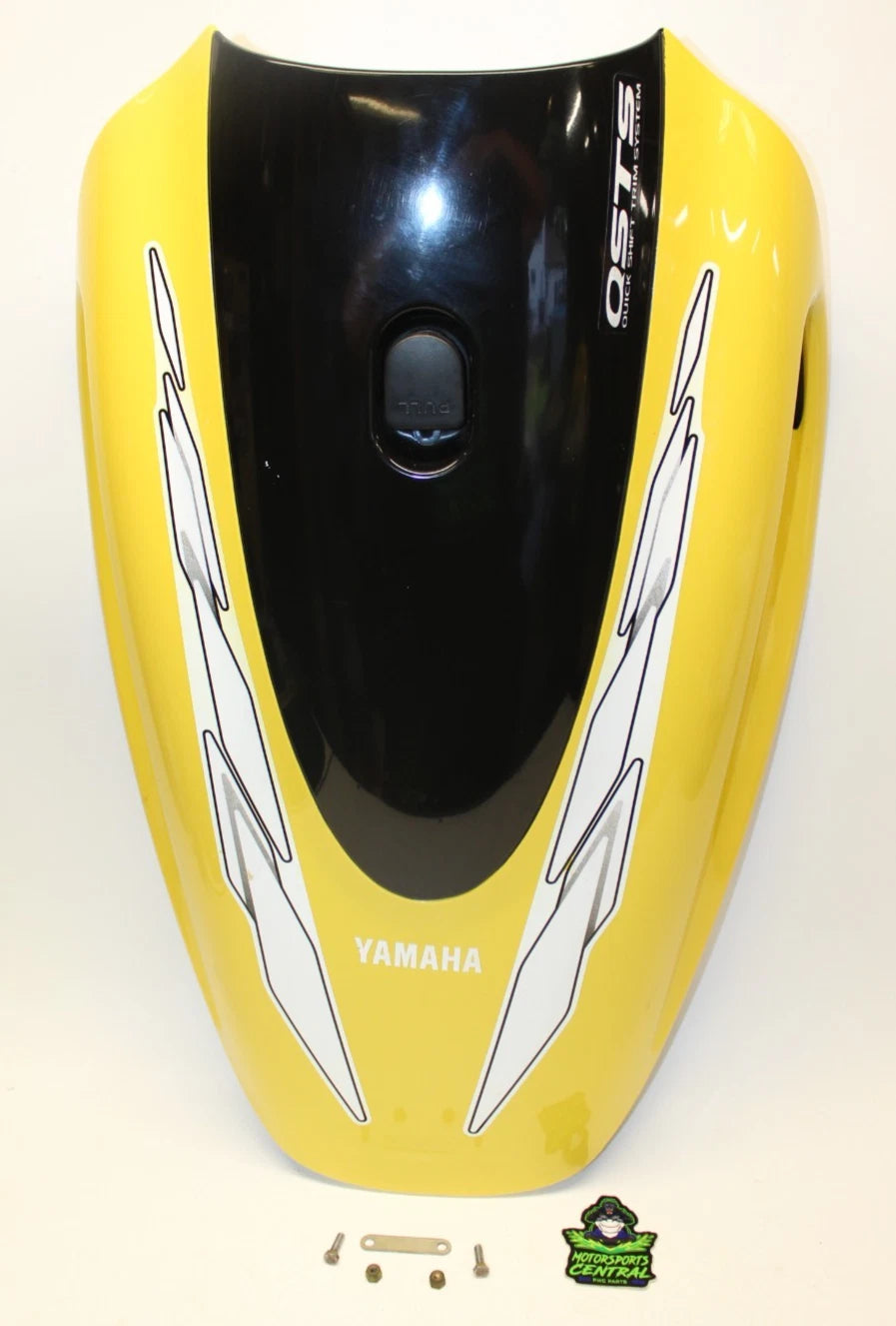 Yamaha Gp 760 Yellow Front Bow Hood Latch Cover Lid W/hardware