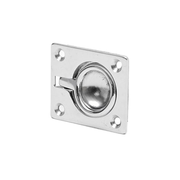 Standard Boat Hatch Lift Ring Chrome Plated Zamak by Standard