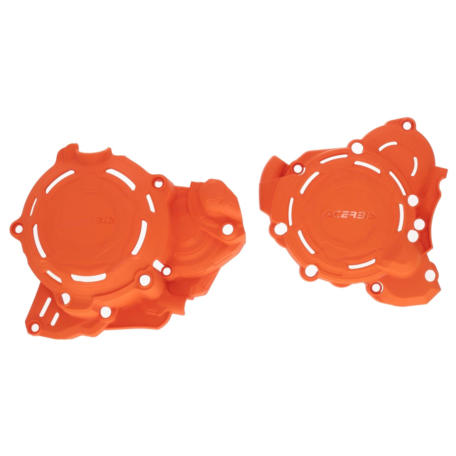 Acerbis X Power Kit Orange Offroad Skid Plates & Guards For Ktm