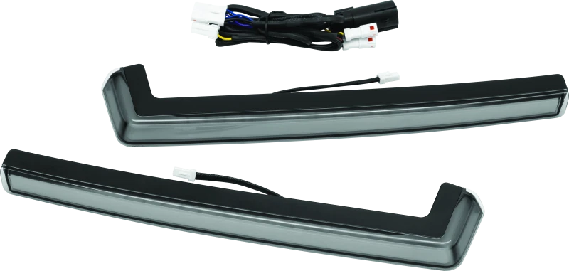 Kuryakyn Tracer Tour Pak Side Lights With Red Lens – Fits Harley