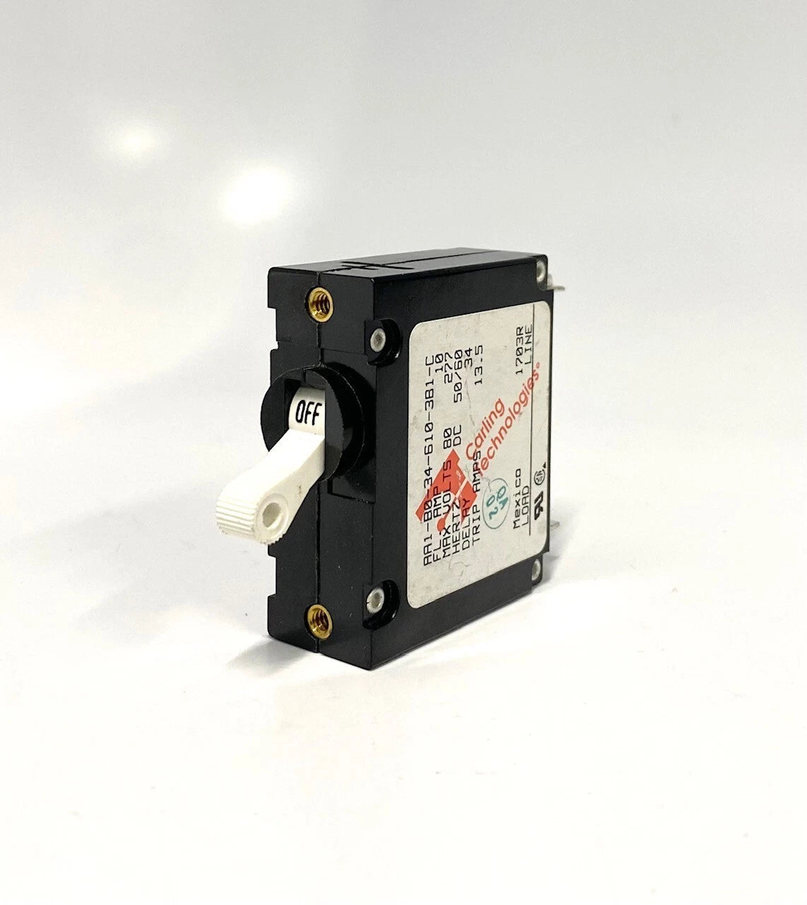 Carling Aa1-b0-34-610-<wbr/>3b1-c , Circuit Breaker 10a