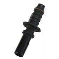 Barb Coupler Interface Black 7.89 Fuel Hose Bundy Connector Line Nylon