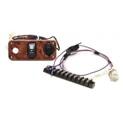 Rinker Boat Blank Ignition Panel Woodgrain by Rinker