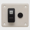 Rinker Boat Rocker Switch Panel 206567 White ACC w/ 10 Amp Breaker by Rinker