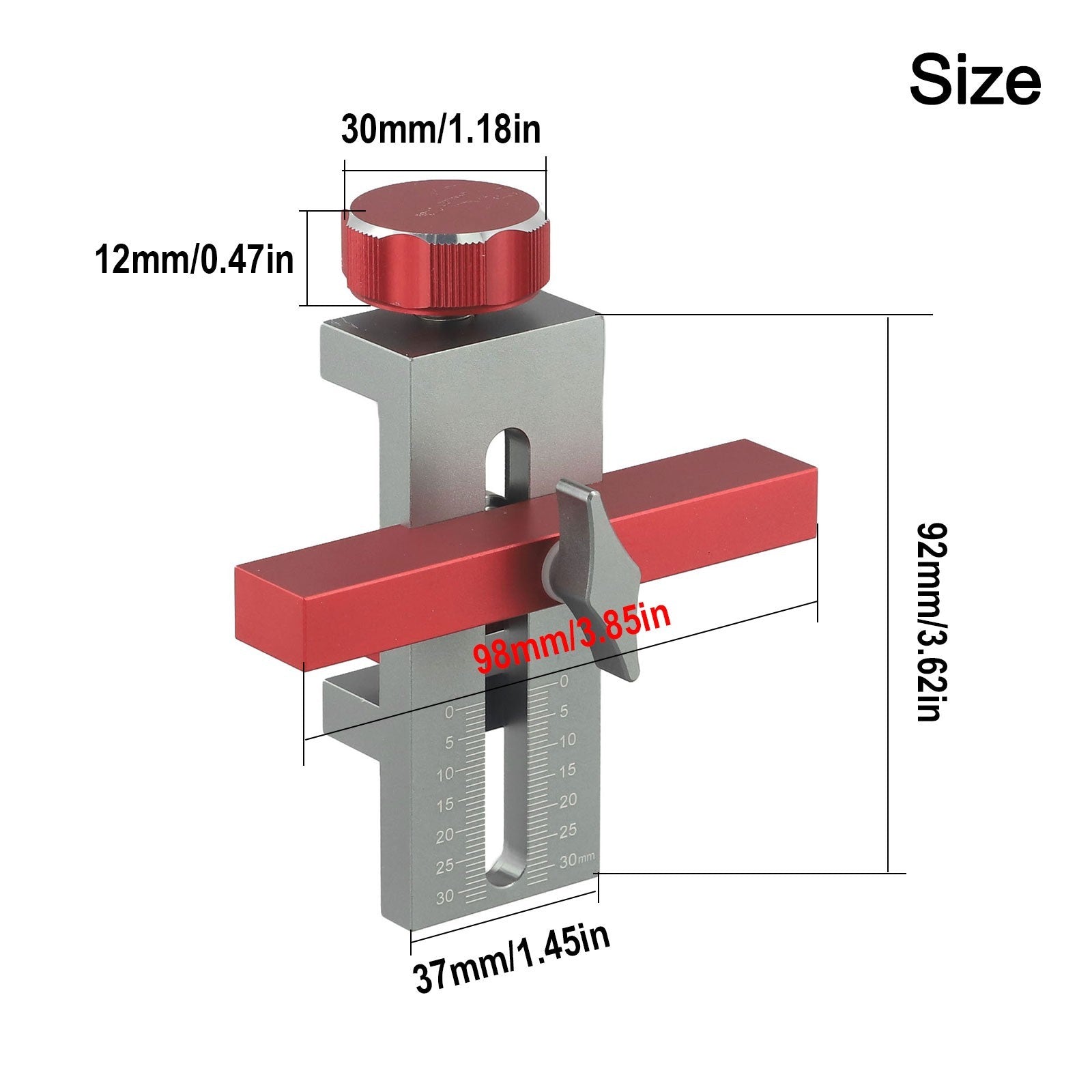 Adjustable Positioner Aluminum Tool