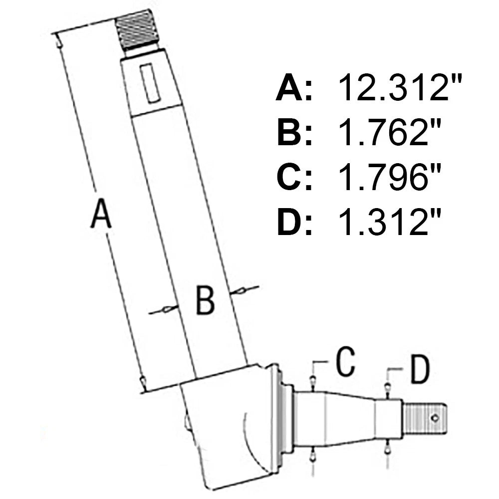 Universal Spindle Fits 2500 50a 505644m93