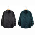 Buttoned Turn-down Collar Dress Shirt