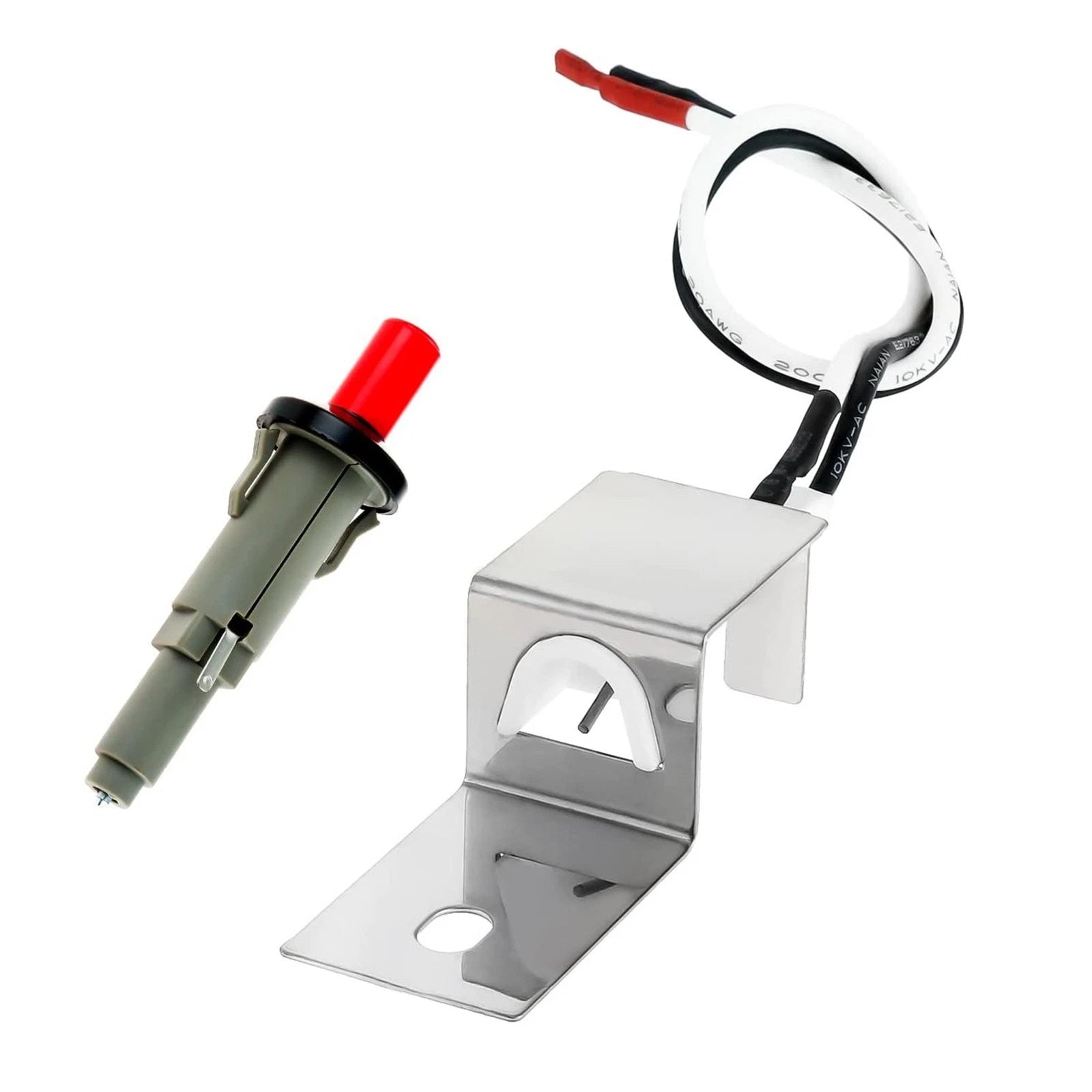 1set Durable Push Button Gas Grill Igniter Kit Fits For Weber 396004