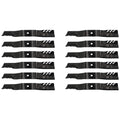 12pk 21" High Lift Lawn Mower Blades Fits Cub Cadet Mtd 742-04415