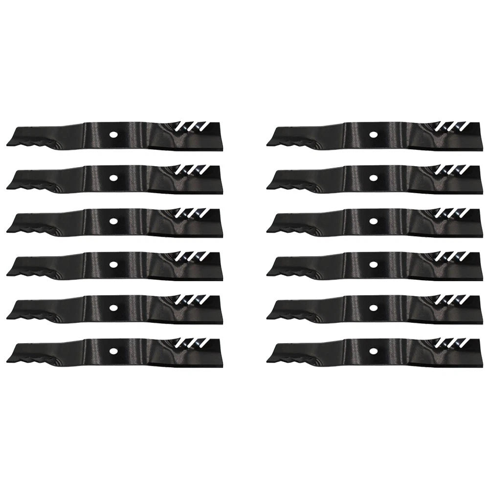 12pk 21" High Lift Lawn Mower Blades Fits Cub Cadet Mtd 742-04415