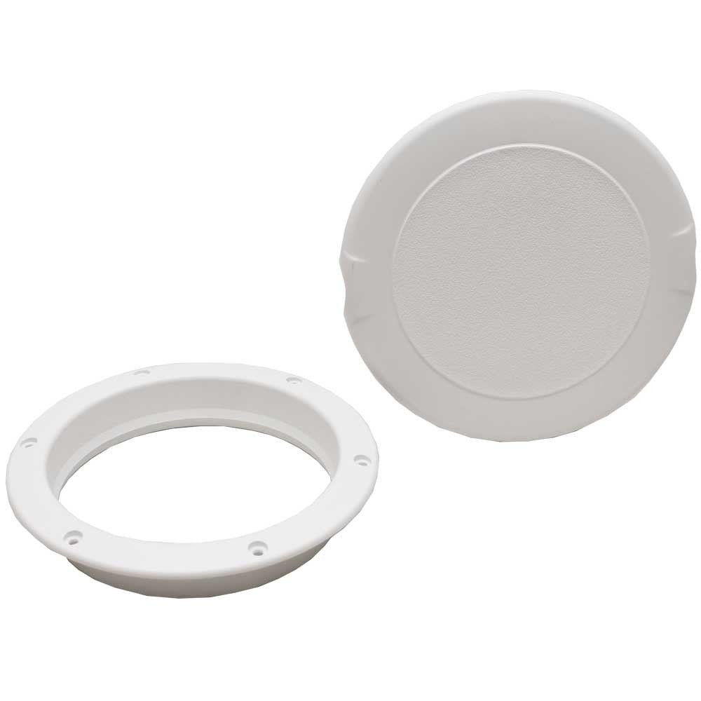 Innovative Boat Deck Plate 6 Inch Polar White by Innovative