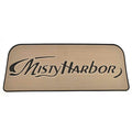 Boat Backing Plates 6 3/4 x 7 Inch White Starboard (Pair)
