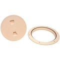 Beckson Boat Screw Out Deck Plate DP64-36 | 6 1/2 Inch BeigeOpens in a
