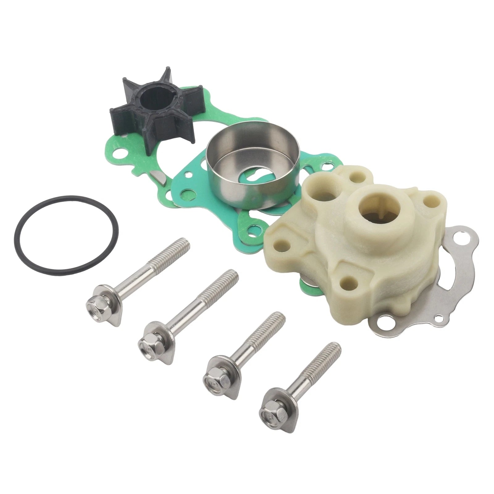 Water Pump Impeller Kit for Yamaha 2-Stroke 50-70HP Outboard Models