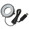 Microscope 72 Led Ring Light Usb 5V Adjustable Focus Dimmer