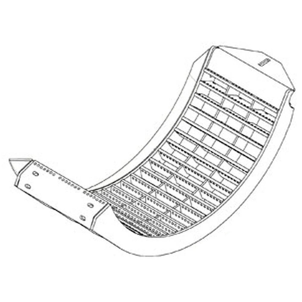 Ah209091 Concave, Middle/rear (High Wear, Corn & Soybean)
