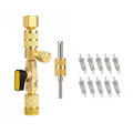 Valve Core Remover&instal<wbr/>ler Tool 1/4" & 5/16" Dual-size Port