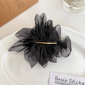 Chiffon Flower Clip Hair Accessory for Women