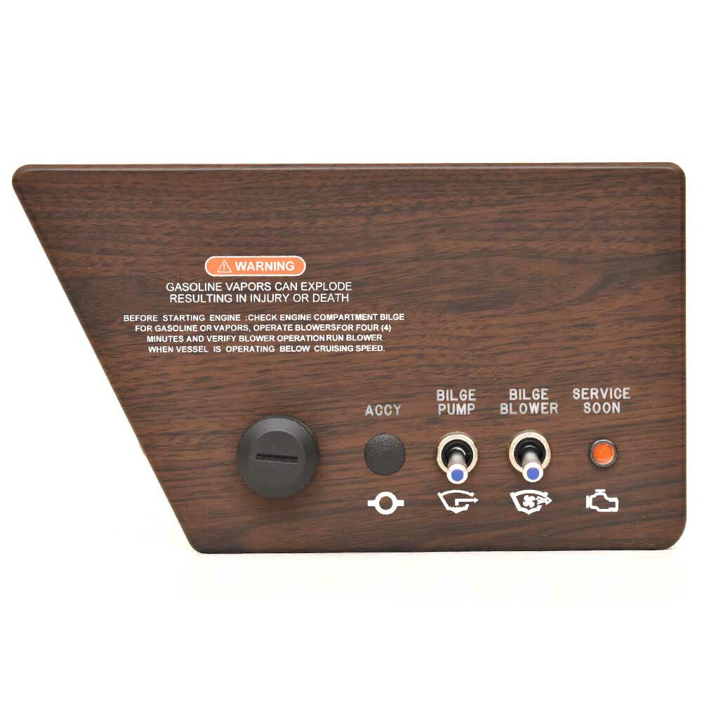 Sea Ray Boat Ignition Panel Woodgrain 230 SPX by Sea Ray