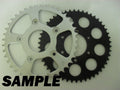Mtx Zero Aluminium Black Rear Sprocket 51 Teeth For Yamaha Yz 450 Ft