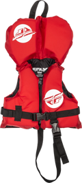 Fly Racing Infant Flotation Vest Red/white - Coast Guard Approved