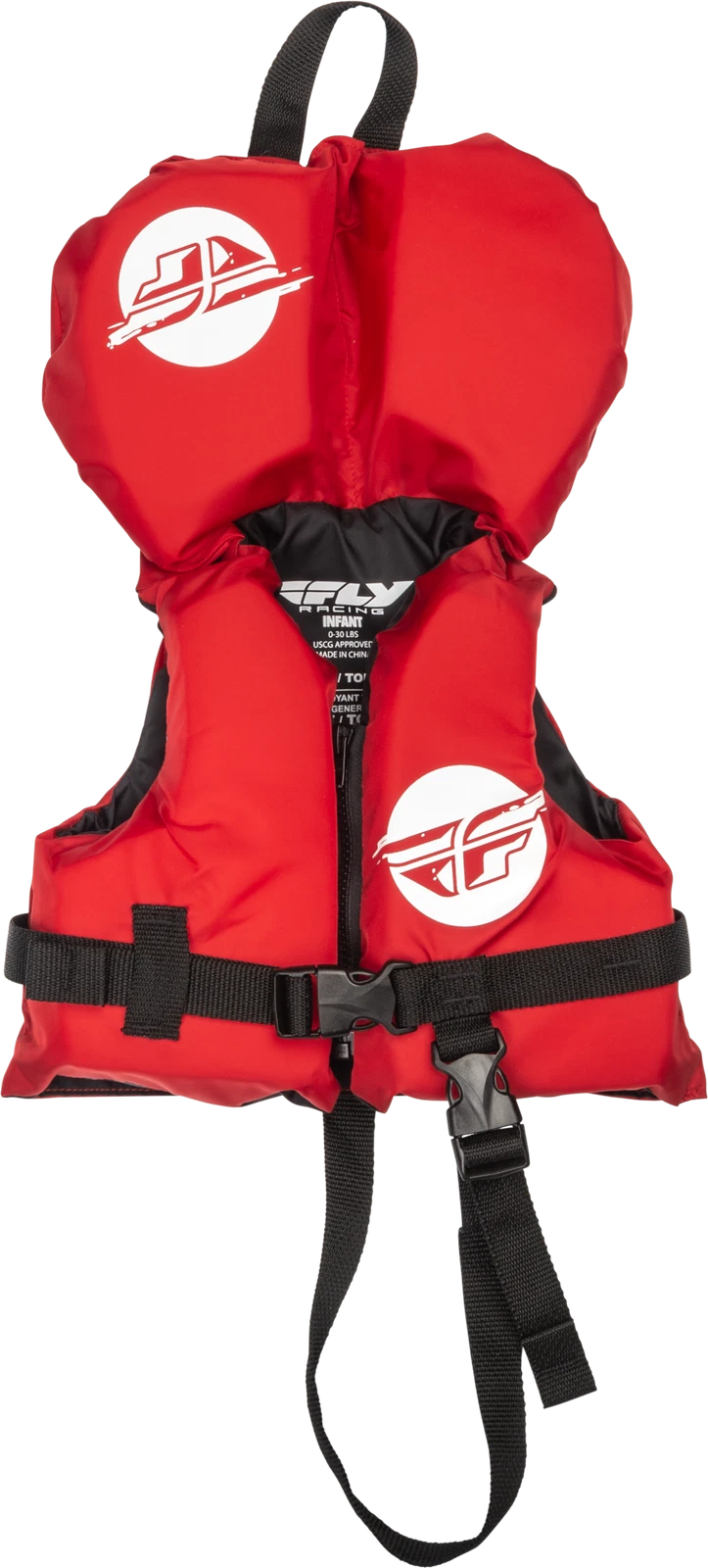Fly Racing Infant Flotation Vest Red/white - Coast Guard Approved