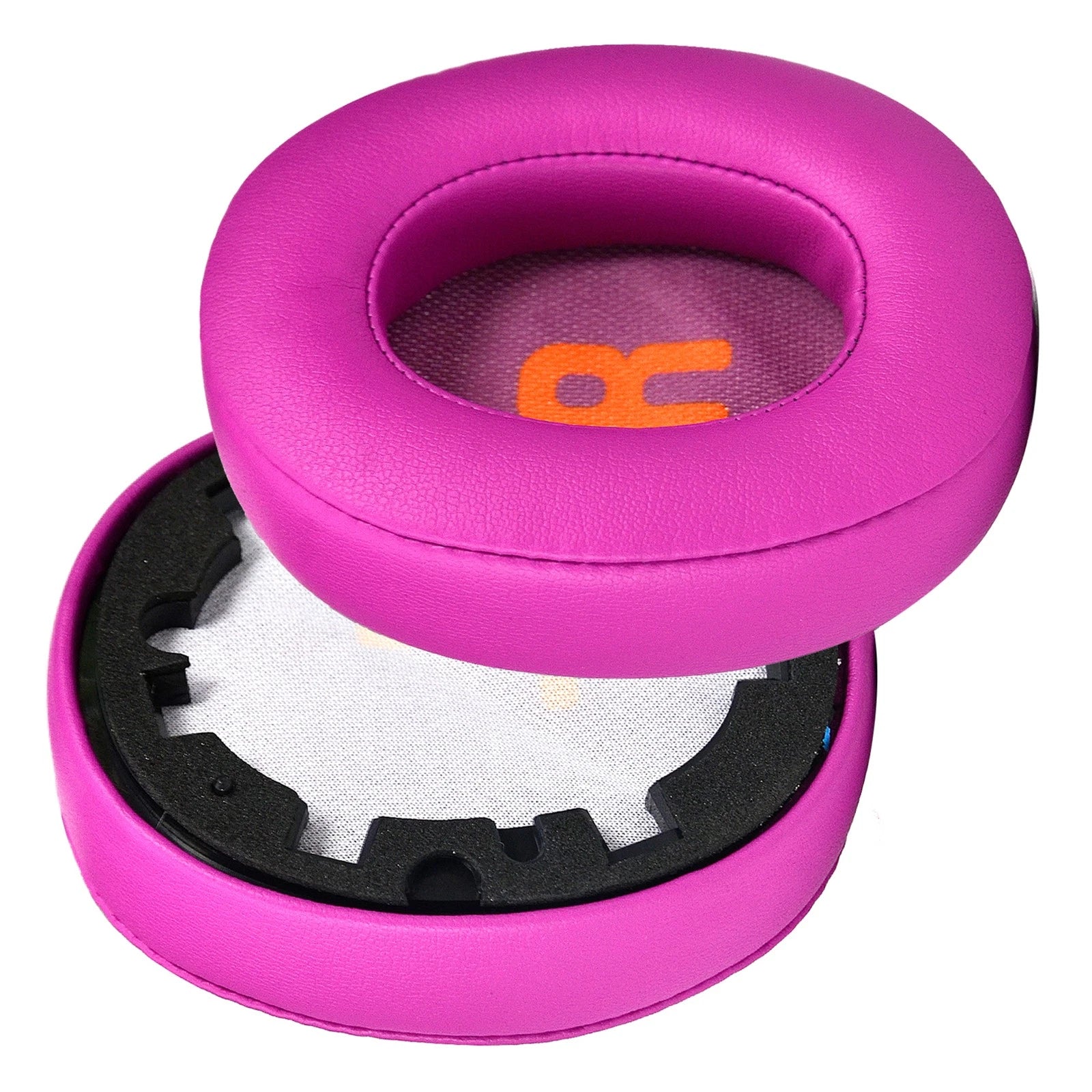 1pair Rose Red Replacement Earphone Ear Pads Cushion For Jbl Jr460nc