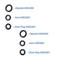 Gearlube O-Ring Set – Volvo Penta 3852045