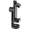 Abs Cell Phone Clip Holder With Cold Shoe 1/4" Mount For Smartphone