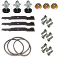 Fits Cub Cadet 54" Rzt54 Rzt-54 Std Blades Spindles Belt Hardware