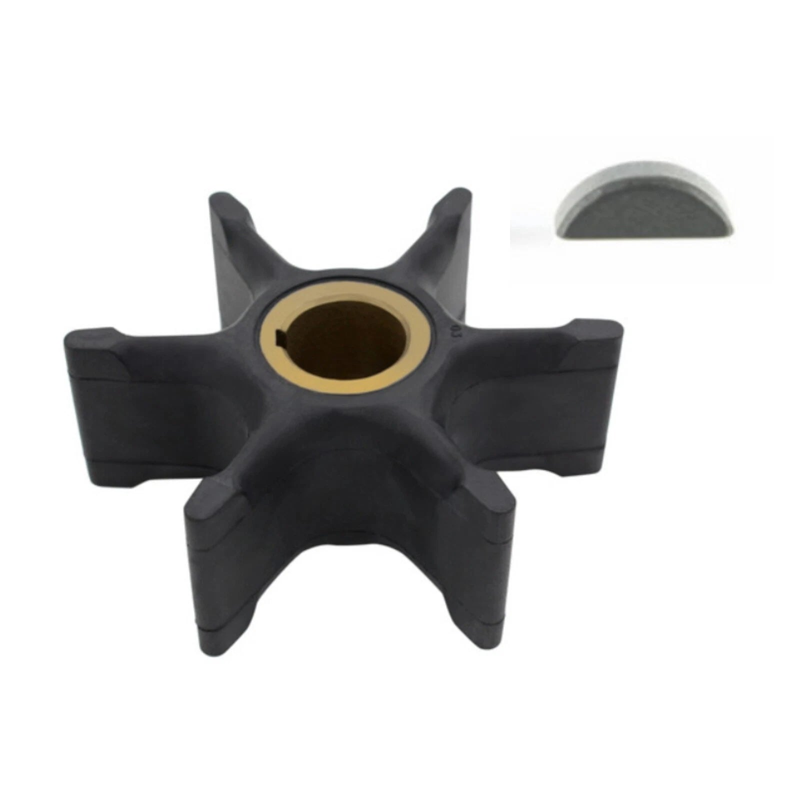 Water Pump Impeller With Key 385072 777832 383334 18-3044 For Johnson