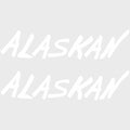 Lund Boat Model Decals | Alaskan White Stickers (Pair)Opens in a new w