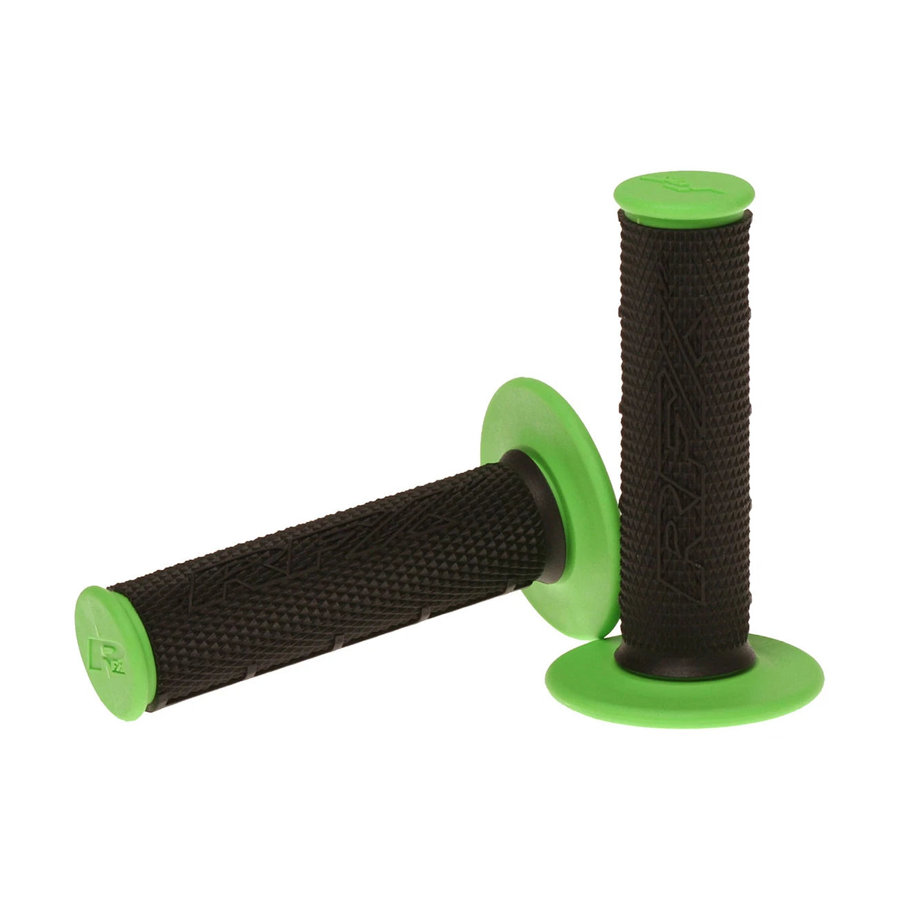 Rfx Dual Compound Grips For Offroad Motorcycles 2010-2024, Green