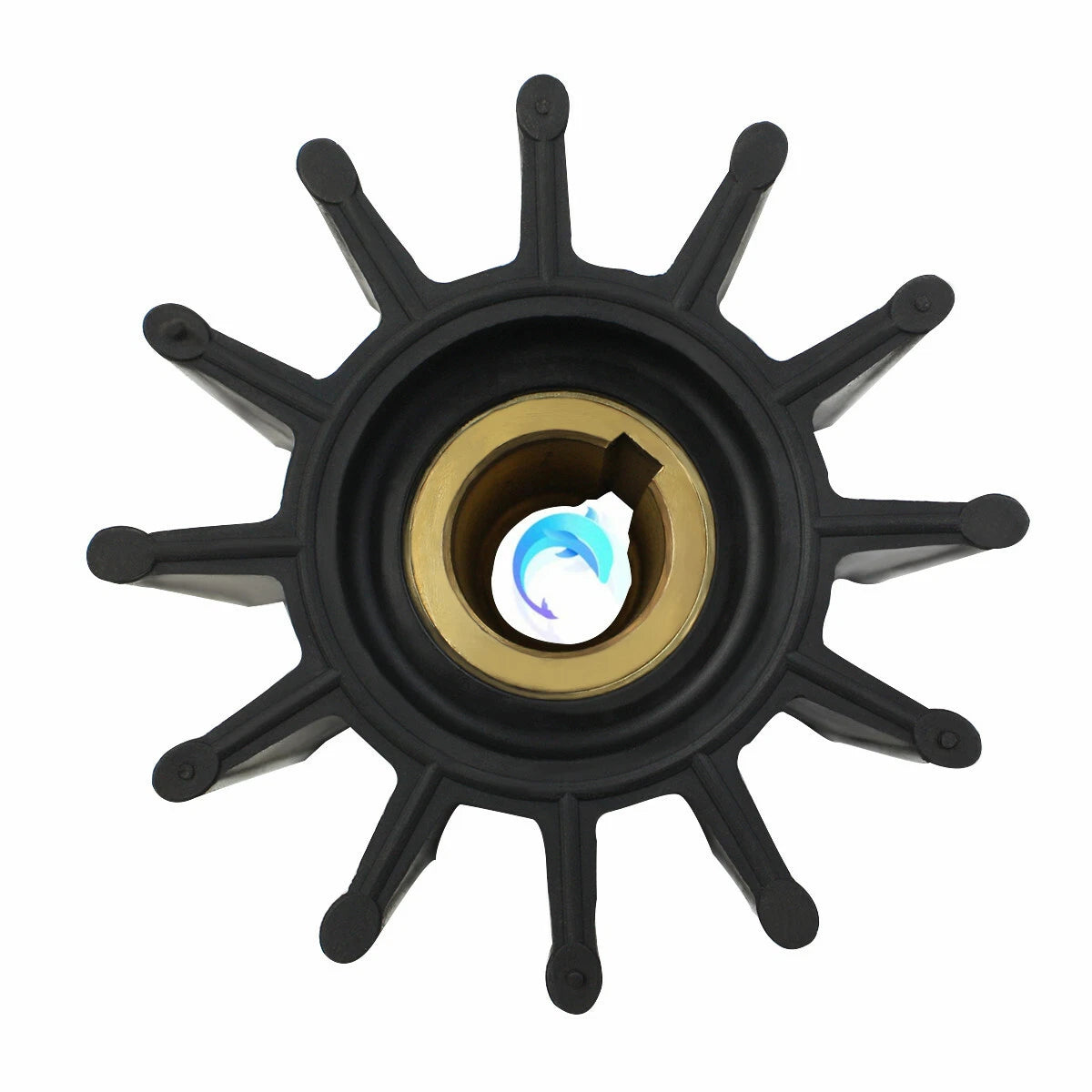 Raw Water Impeller For Sherwood 17000k Jabsco 18958-0001 Caterpillar
